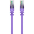 Belkin RJ45 Category 6 Snagless Patch Cable - 75 ft Category 6 Network Cable for Network Device, Notebook, Desktop Computer, Modem, Router - First End: 1 x RJ-45 Network - Male - Second End: 1 x RJ-45...  - A3L980-75-PUR-S - eCommerce Business Prime