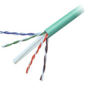 Belkin CAT6 Solid Bulk Cable, Plenum - 500 ft Category 6 Network Cable for Network Device, ATM - First End: Bare Wire - Second End: Bare Wire - 1.2 Gbit/s - 23 AWG - Green - TAA Compliant - A7L704-500GRN-P - eCommerce Business Prime