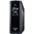 CyberPower CP1500AVRLCDTAA Intelligent LCD UPS Systems - 1500VA/900W, NEMA 5-15P, Mini-Tower, 12 Outlets, LCD, PowerPanel&reg; Personal, $500000 CEG, 3YR Warranty - CP1500AVRLCDTAA - eCommerce Business Prime