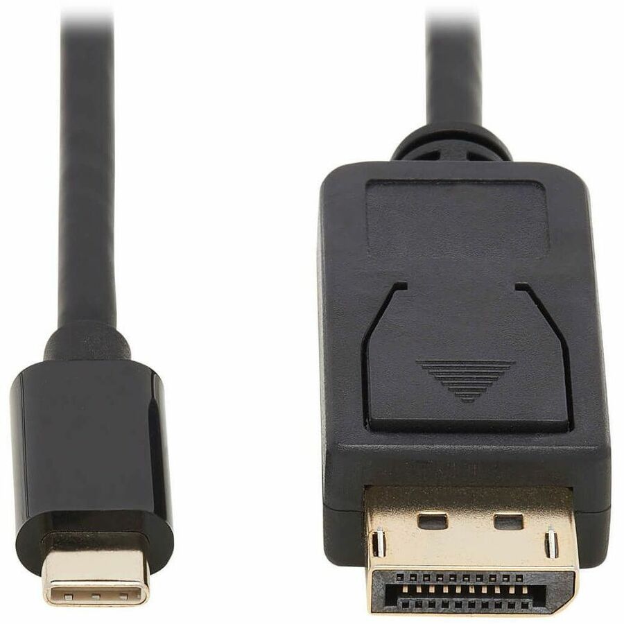 Tripp Lite USB C to DisplayPort Adapter Cable Bi-Directional 4K M/M 6ft - 6 ft DisplayPort/USB-C A/V Cable for Monitor, Projector, TV, Desktop Computer, Tablet, Notebook, MacBook, Chromebook, Smartpho...  - U444-006-DP-BD - eCommerce Business Prime