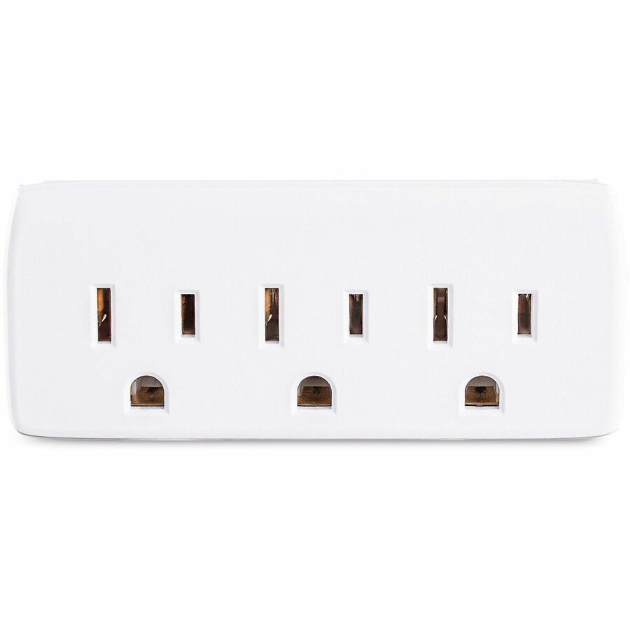 CyberPower GT3W Straight Outlet Adapter - 3 - NEMA 5-15R Outlet(s), NEMA 5-15P Plug Type, Straight Plug Style - GT3W - eCommerce Business Prime