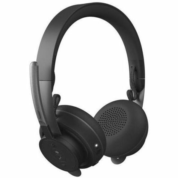 Logitech Zone Wireless Headset - Stereo - Wireless - Bluetooth - 98.4 ft - 30 Hz - 13 kHz - Over-the-head - Binaural - Circumaural - Omni-directional, MEMS Technology, Electret, Condenser, Noise Cance...  - 981-000853 - eCommerce Business Prime