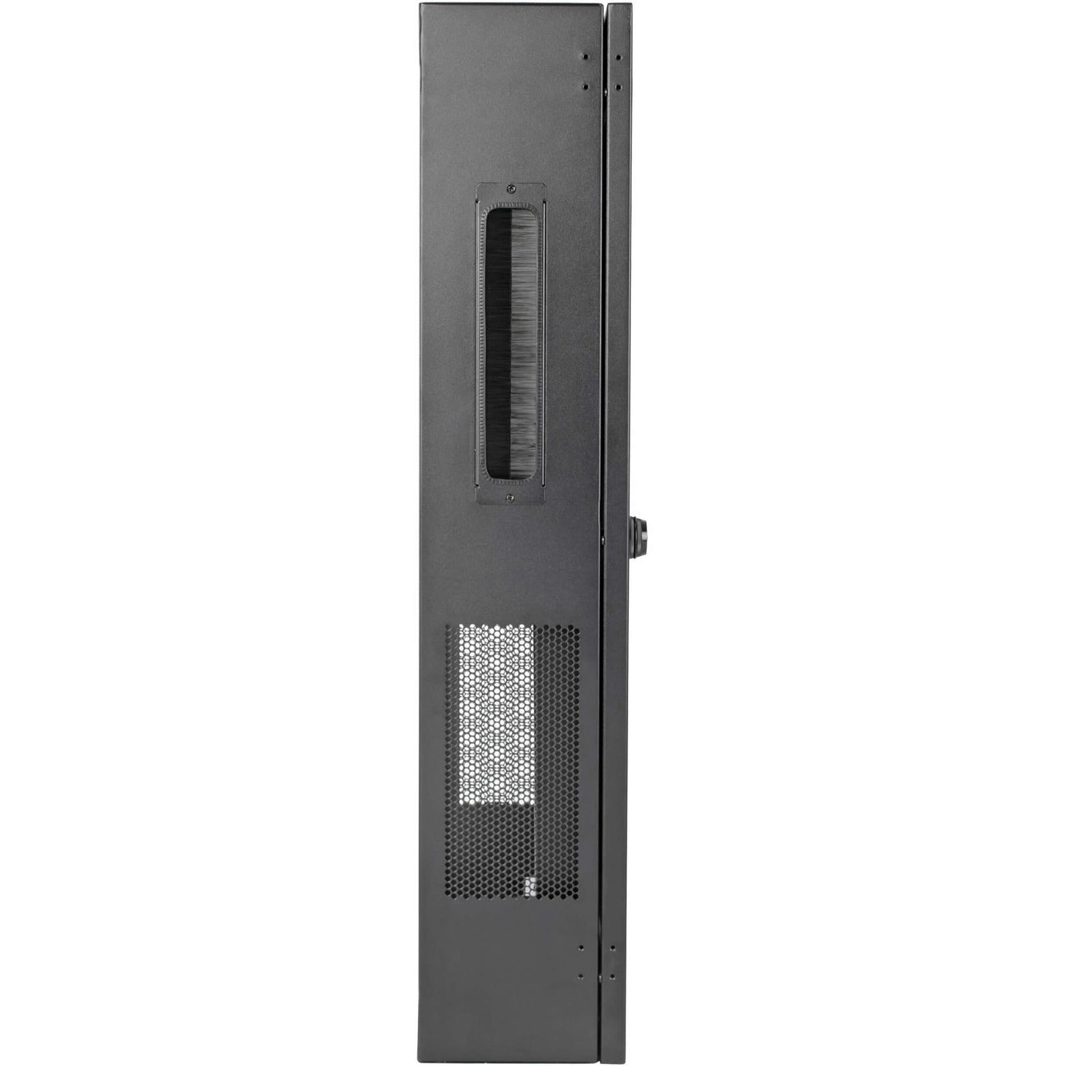 Tripp Lite Wallmount Rack Enclosure 3U Vertical Low-Profile Switch-Depth - Black Powder Coat - 3U Rack Height - Steel - SRWF6UMOD - eCommerce Business Prime