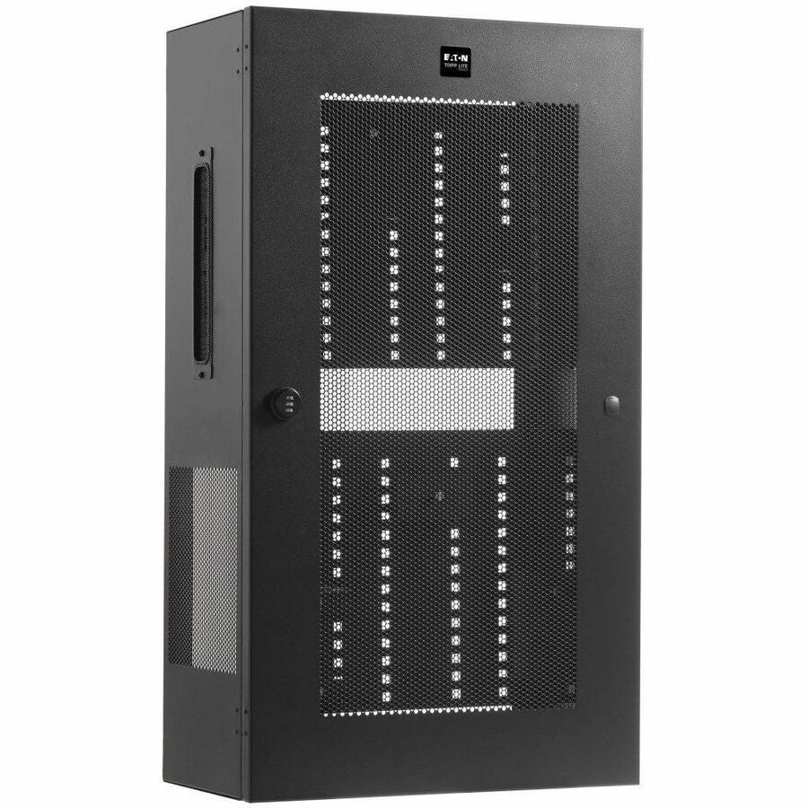 Tripp Lite Wallmount Rack Enclosure 5U Vertical Low-Profile Switch-Depth - Black Powder Coat - 5U Rack Height - Steel - SRWF10UMOD - eCommerce Business Prime