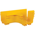 Tripp Lite Toolless Horizontal 90-Degree T-Junction for Fiber Routing System, 120 mm (5 in) - Horizontal T-Junction - Yellow - Polyvinyl Chloride (PVC) - SRFC5JUNT - eCommerce Business Prime