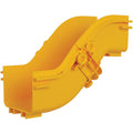 Tripp Lite Toolless 45-Degree Up/Down Ramp Kit for Fiber Routing System, 120 mm (5 in.) - Up/Down Ramp - Yellow - Polyvinyl Chloride (PVC) - SRFC5RAMP - eCommerce Business Prime