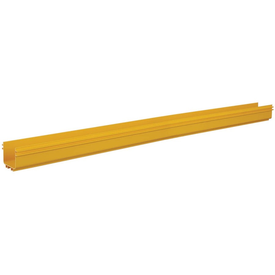 Tripp Lite Toolless Straight Channel Section for Fiber Routing System 48in - Yellow - Polyvinyl Chloride (PVC) - SRFC5STR48