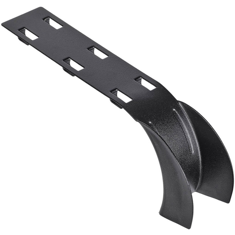 Tripp Lite Cable Exit Clip/Dropout Waterfall for Wire Mesh Cable Trays, 45 mm Wide - Cable Trumpet Spillout - Black Powder Coat - Metal - SRWBDROP - eCommerce Business Prime