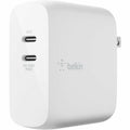 Belkin BOOST&uarr;CHARGE Dual USB-C PD GaN Wall Charger 68W - 68 W - WCH003DQWH - eCommerce Business Prime