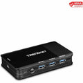 TRENDnet 4 Computer 4-Port USB 3.1 Sharing Switch, TK-U404, 4 x USB 3.1 for Computers, 4 x USB 3.1 for Devices, Flash Drive Sharing, Scanners, Printers, Mouse, Keyboard, Windows & Mac Compatible - New...  - TK-U404 - eCommerce Business Prime