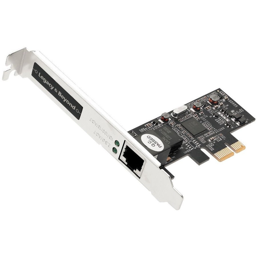 SIIG Single 2.5G 4-Speed Multi Gigabit Ethernet PCIe Card - 10M/100M/1Gbps/2.5Gbps Ethernet Data Rates - LB-GE0611-S1 - eCommerce Business Prime