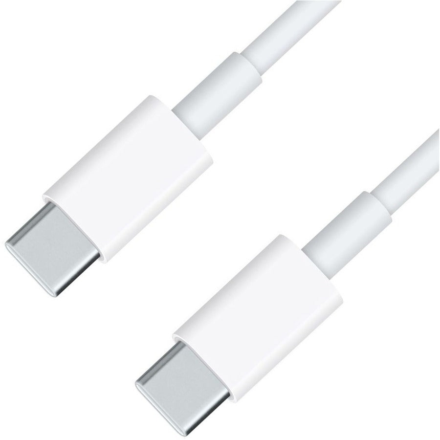 4XEM 3FT/1M USB-C To USB-C Cable M/M USB 3.1 Gen 2 10GBPS White - 3 ft USB-C Data Transfer Cable for Wall Charger, Docking Station, Hard Drive, Monitor, Notebook, Chromebook, Desktop Computer, Portabl...  - 4XUSBCC31G23W - eCommerce Business Prime