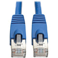 Tripp Lite Cat6a Ethernet Cable 10G STP Snagless Shielded PoE M/M Blue 8ft - 8 ft Category 6a Network Cable for Network Device, Switch, Hub, Patch Panel, Router, Modem, VoIP Device, Surveillance Camer...  - N262-008-BL