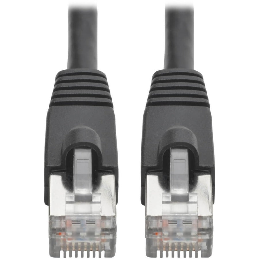 Tripp Lite Cat6a Ethernet Cable 10G STP Snagless Shielded PoE MM Black 15ft - 15 ft Category 6a Network Cable for Network Device, Switch, Hub, Patch Panel, Router, Modem, VoIP Device, Surveillance Cam...  - N262-015-BK - eCommerce Business Prime