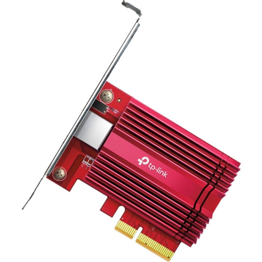 TP-Link TX401 - 10GB PCIe Network Card - 10 Gigabit Ethernet Network Adapter - Supports Windows 11/10/8.1/8/7 - Windows Servers 2019/2016/2012 R2 and Linux - Including a CAT6A Ethernet Cable - TX401 - eCommerce Business Prime