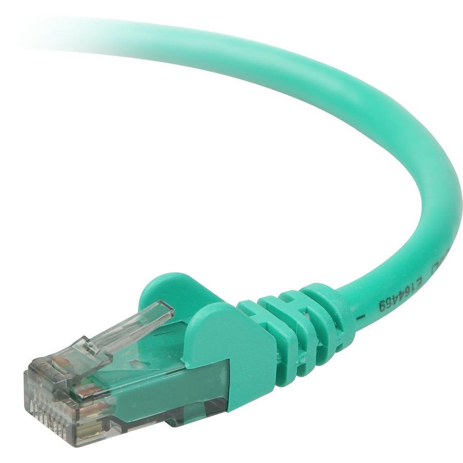 Belkin Cat. 6 UTP Patch Cable - RJ-45 Male - RJ-45 Male - 20ft - Green - A3L980-20-GRN-S - eCommerce Business Prime
