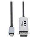 Tripp Lite USB C to DisplayPort Adapter Cable 8K UHD M/M DP 1.4 Black 6ft - 6 ft DisplayPort/USB-C A/V Cable for Audio/Video Device, Monitor, Projector, TV, Notebook, Tablet, Smartphone, MacBook Pro, ...  - U444-006-DP8SE - eCommerce Business Prime