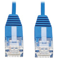 Tripp Lite Cat6 Gigabit Ethernet Cable Molded Ultra-Slim RJ45 M/M Blue 7ft - 7 ft Category 6 Network Cable for Network Device, Server, Switch, Router, Printer, Computer, Photocopier, Modem, Rack Equip...  - N200-UR07-BL