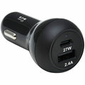 Tripp Lite USB Car Charger Dual-Port 39W Charging USB-C 27W, USB-A 12W - 12 V DC Input - 5 V DC/3 A, 9 V DC Output - Black - U280-C02-39W-1B - eCommerce Business Prime