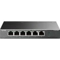 TP-Link TL-SF1006P - 6-Port Fast Ethernet 10/100Mbps PoE Switch - Limited Lifetime Protection - 4 PoE+ Ports @67W - Plug & Play - Sturdy Metal w/Shielded Ports - Extend Mode - Priority Mode - TL-SF1006P - eCommerce Business Prime