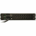 Tripp Lite PDU Metered 16 C13 2 C19 Outlets 208/240V 5.8kW L6-30P 2URM TAA - Metered - NEMA L6-30P - 16 x IEC 60320 C13, 2 x IEC 60320 C19 - 230 V AC - 2U - Horizontal - Rack-mountable - TAA Compliant - PDUMH30HV6 - eCommerce Business Prime