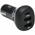 Tripp Lite USB Car Charger 3-Port 36W Max Charging USB C, 2 USB-A Black - 12 V DC Input - 5 V DC/3 A, 9 V DC, 12 V DC Output - Black - U280-C03-36W-1B - eCommerce Business Prime