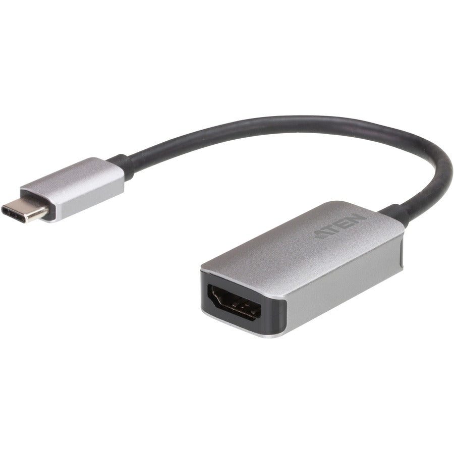 ATEN USB-C to HDMI 4K Adapter - 1 x Type C USB 3.2 (Gen 1) USB Male - 1 x HDMI HDMI 2.0 Digital Audio/Video Female - 4096 x 2160 Supported - UC3008A1 - eCommerce Business Prime