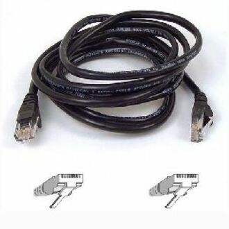 Belkin Cat. 5E UTP Patch Cable - RJ-45 Male - RJ-45 Male - 16ft - Black - A3L791-16-BLK - eCommerce Business Prime