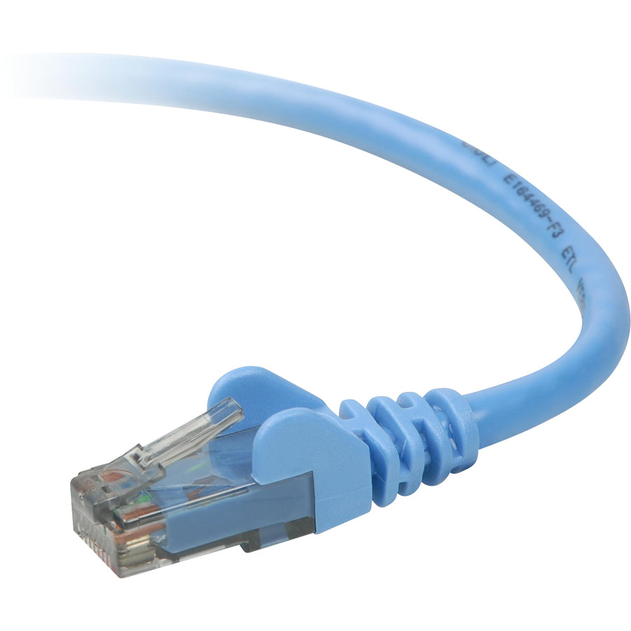 Belkin Cat. 6 UTP Patch Cable - RJ-45 Male - RJ-45 Male - 2ft - Blue - A3L980-02-BLU-S - eCommerce Business Prime