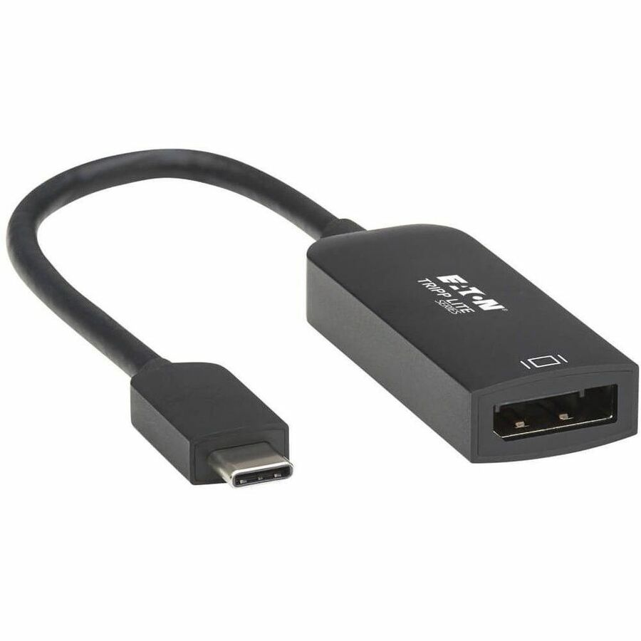 Tripp Lite USB C to DisplayPort Adapter Cable with Equalizer 8K DP 1.4 6in - 1 x Type C Male USB - 1 x DisplayPort Female Digital Audio/Video - 7680 x 4320 Supported - Nickel Connector - Gold Contact ...  - U444-06N-DP8B - eCommerce Business Prime