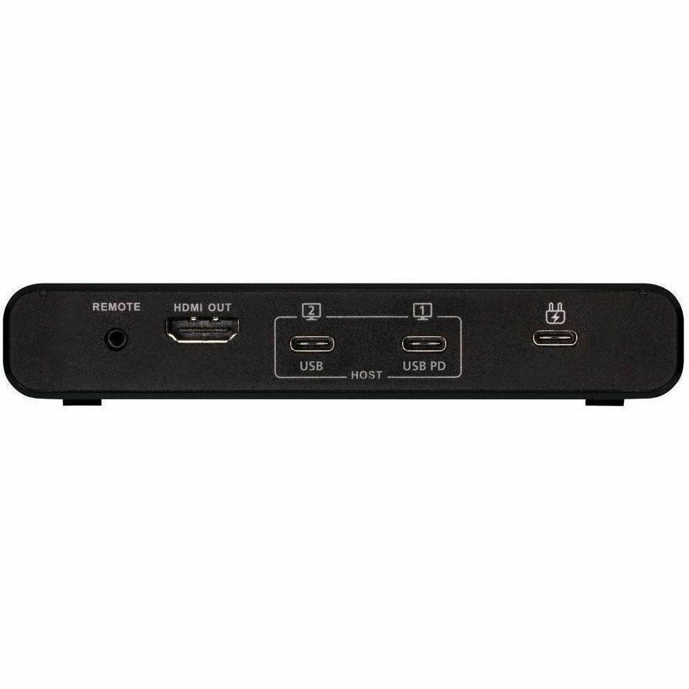 Tripp Lite USB C KVM Dock 2-Port 4K HDMI USB-A Hub PD Charging USB 3.2 Gen 1 - 2 Computer(s) - 1 Local User(s) - 3840 x 2160 - 5 x USB - 1 x HDMI - TAA Compliant - B003-HC2-DOCK1 - eCommerce Business Prime