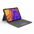 Logitech Folio Touch Keyboard/Cover Case (Folio) Apple, Logitech iPad Air (4th Generation) Tablet - Oxford Gray - Scuff Resistant, Scratch Resistant, Spill Resistant, Drop Resistant, Bump Resistant - ...  - 920-009952 - eCommerce Business Prime