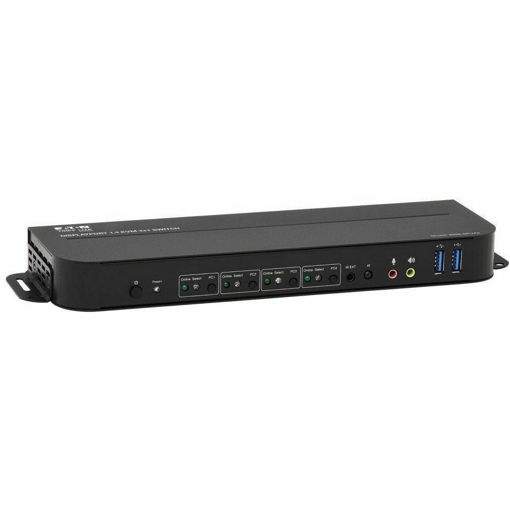 Tripp Lite DisplayPort USB KVM Switch 4-Port 4K 60Hz HDR DP 1.4 USB Sharing - 4 Computer(s) - 1 Local User(s) - 4096 x 2160 - 8 x USB - 1 x HDMI - 5 x DisplayPort - B005-DPUA4 - eCommerce Business Prime