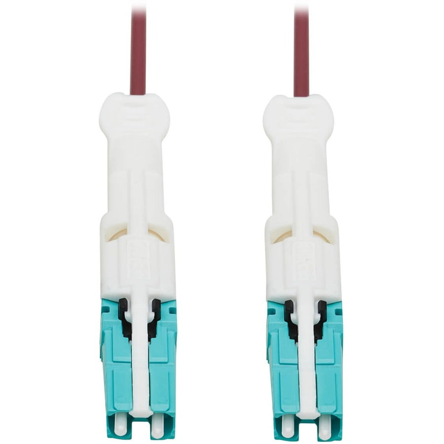 Tripp Lite Duplex Multimode Fiber Optic Cable 400G OM4 LSZH CS-PC CS-PC 5M - 16.40 ft Fiber Optic Network Cable for Network Device, Patch Panel, Network Switch, Transceiver - First End: 2 x CS Male Ne...  - N822C-05M-MG - eCommerce Business Prime