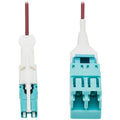 Tripp Lite Duplex MMF Fiber Optic Cable Adapter 400G OM4 M/F CS-PC LC-PC - 1 ft Fiber Optic Network Cable for Network Device, Patch Panel, Network Switch, Transceiver - First End: 2 x CS Male Network ...  - N822L-001-MF - eCommerce Business Prime