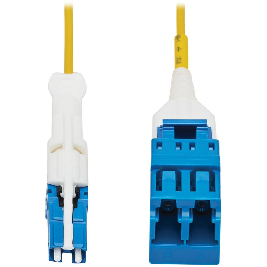 Tripp Lite Duplex SMF Fiber Optic Cable Adapter 9/125 LSZH M/F CS-UPC LC-UPC - 1 ft Fiber Optic Network Cable for Network Device, Network Switch, Patch Panel, Transceiver - First End: 2 x CS Male Netw...  - N381L-001-MF - eCommerce Business Prime