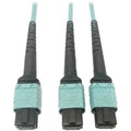 Tripp Lite Multomode Fiber Optic Cable 24F MTP/MPO-PC to x2 12F MTP/MPO-PC F/F 3M - 9.84 ft Fiber Optic Network Cable for Network Device, Transceiver, Network Switch, Patch Panel - First End: 1 x MTP/...  - N846D-03M-24BAQ