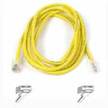 Belkin Cat. 6 UTP Patch Cable - RJ-45 Male - RJ-45 Male - 75ft - Yellow - A3L980-75-YLW-S - eCommerce Business Prime