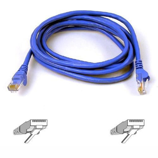 Belkin Cat. 6 UTP Patch Cable - RJ-45 Male - RJ-45 Male - 6ft - Blue - A3L980-06-BLU-S - eCommerce Business Prime