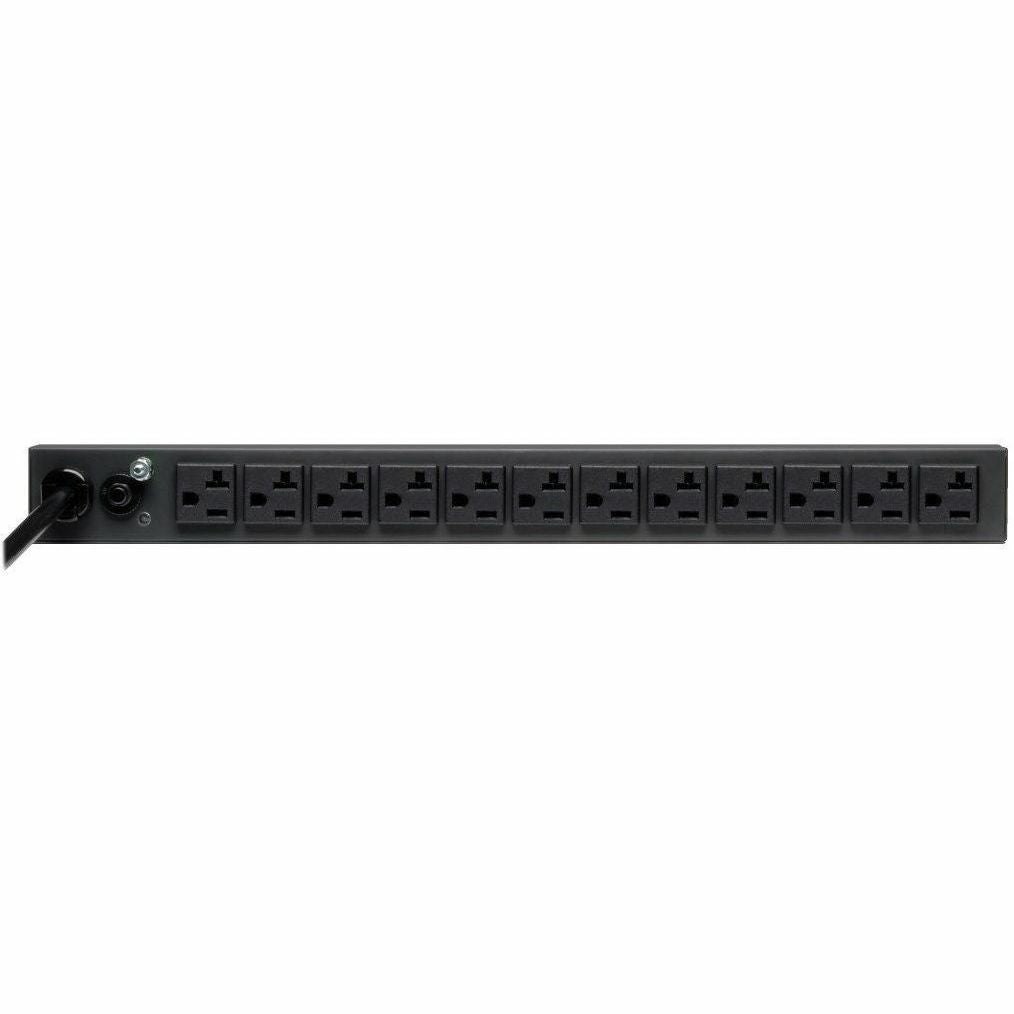 Tripp Lite PDU Basic 13 NEMA 5-15/20R Outlets 5-20P Input 6ft Cord 1URM - Basic - NEMA 5-20P - 13 x NEMA 5-15/20R - 120 V AC - 1U - Horizontal/Vertical - Rack-mountable, Wall-mountable - PDU1226 - eCommerce Business Prime