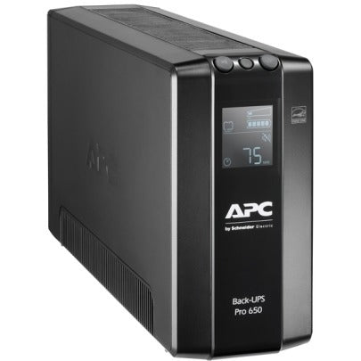 APC by Schneider Electric Back-UPS Pro BR650MI 650VA Tower UPS - Tower - AVR - 12 Hour Recharge - 230 V AC Output - BR650MI - eCommerce Business Prime