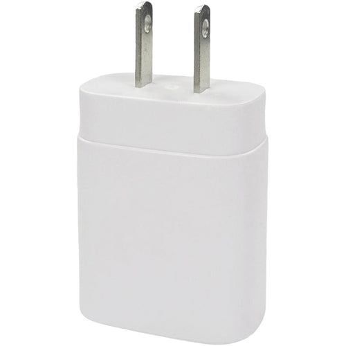 4XEM 20W USB-C Power Adapter for iPhone 12 - 1 Pack - 20 W - 120 V AC, 230 V AC Input - 5 V DC/3 A, 9 V DC Output - White - 4XIPHN12CHARGER - eCommerce Business Prime