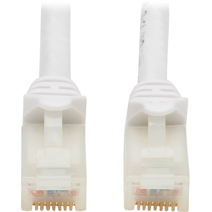 Tripp Lite Safe-IT Cat6a Ethernet Cable Antibacterial Snagless 10G M/M 3ft - 3 ft Category 6a Network Cable for Network Device, Patch Panel, Switch, Server, Modem, Router, Network Adapter, Hub - First...  - N261AB-003-WH - eCommerce Business Prime