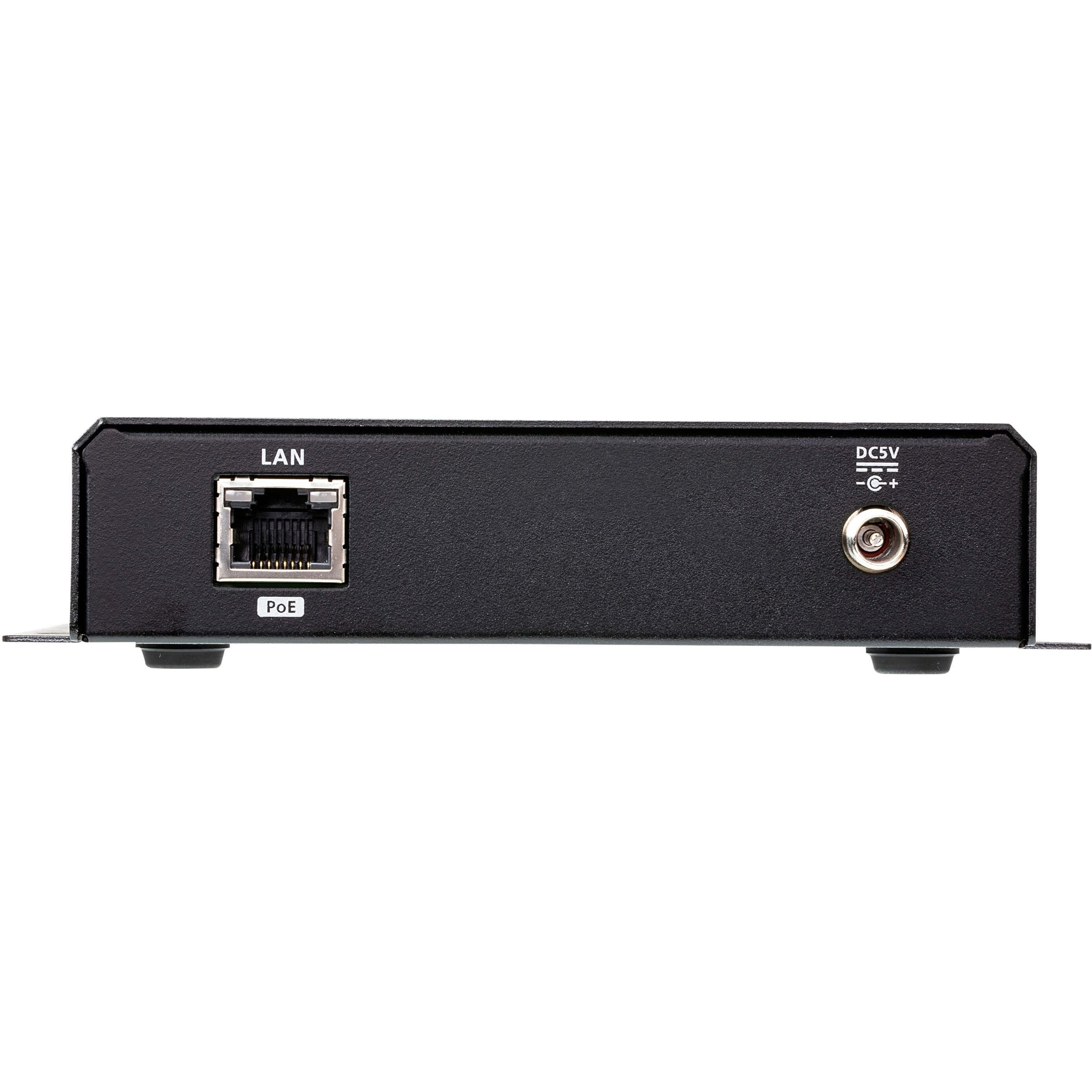 ATEN VE8952T 4K HDMI over IP Transmitter with PoE - 1 Input Device - 328.08 ft Range - 1 x Network (RJ-45) - 1 x USB - 1 x HDMI In - 4K UHD - 4096 x 2160 - Twisted Pair - Category 6 - Desktop, Rack-mo...  - VE8952T - eCommerce Business Prime