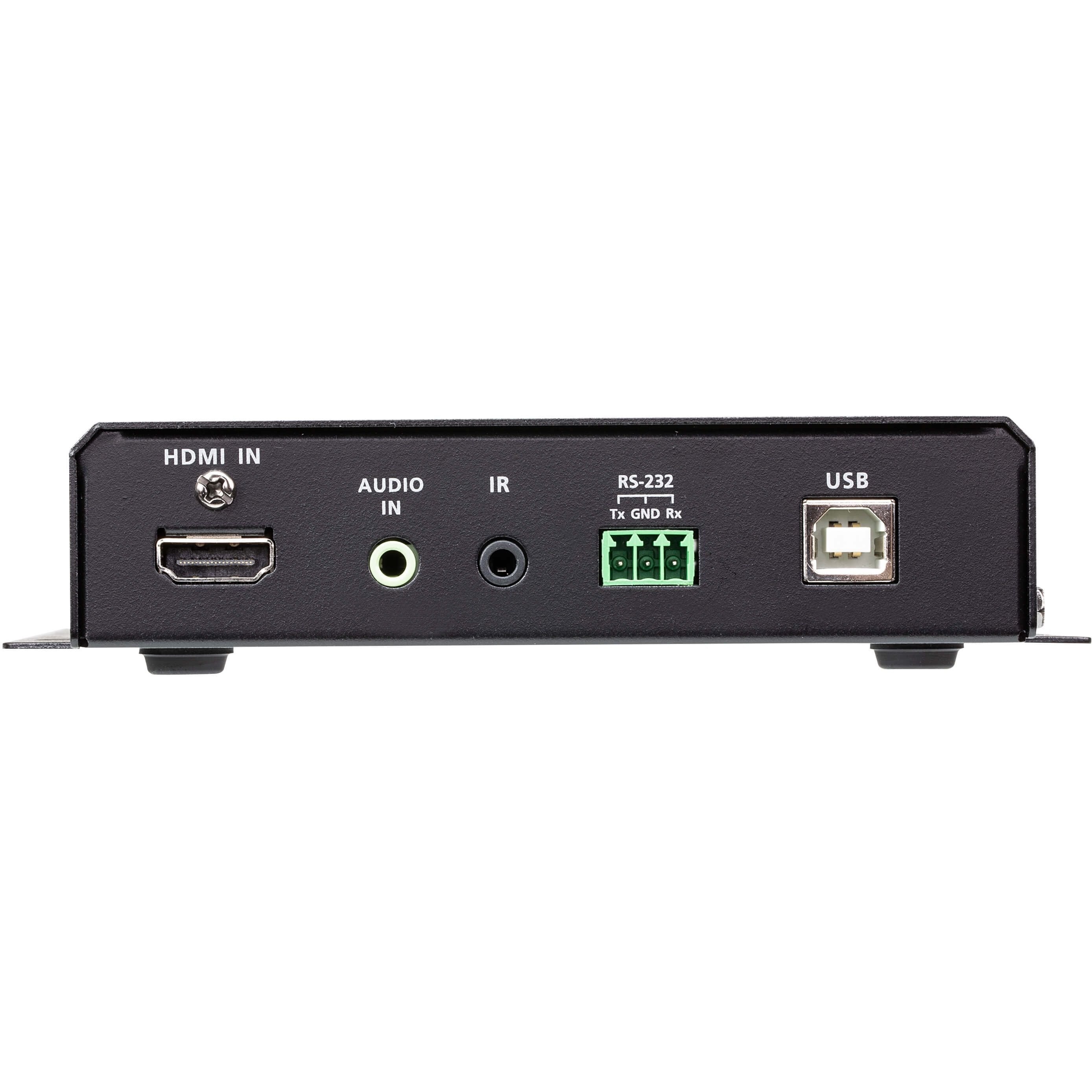ATEN VE8952T 4K HDMI over IP Transmitter with PoE - 1 Input Device - 328.08 ft Range - 1 x Network (RJ-45) - 1 x USB - 1 x HDMI In - 4K UHD - 4096 x 2160 - Twisted Pair - Category 6 - Desktop, Rack-mo...  - VE8952T - eCommerce Business Prime