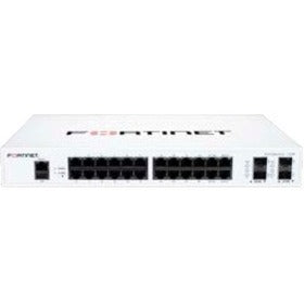 Fortinet FortiSwitch 124F Ethernet Switch - 24 Ports - Manageable - 2 Layer Supported - Modular - 26.30 W Power Consumption - Optical Fiber, Twisted Pair - 1U High - Rack-mountable - Lifetime Limited ...  - FS-124F - eCommerce Business Prime