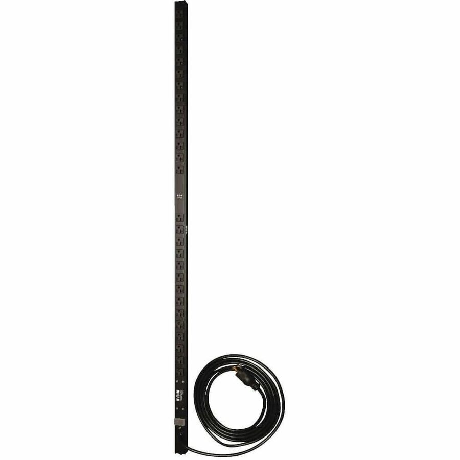 Tripp Lite PDU Basic 28 5-15/20R L5-20P 5-20P Adapter 1.9kW 15ft Cord 60in - Basic - NEMA 5-20P, NEMA L5-20P - 28 x NEMA 5-15/20R - 120 V AC - 0U - Vertical - Rack-mountable - PDUV20-60 - eCommerce Business Prime