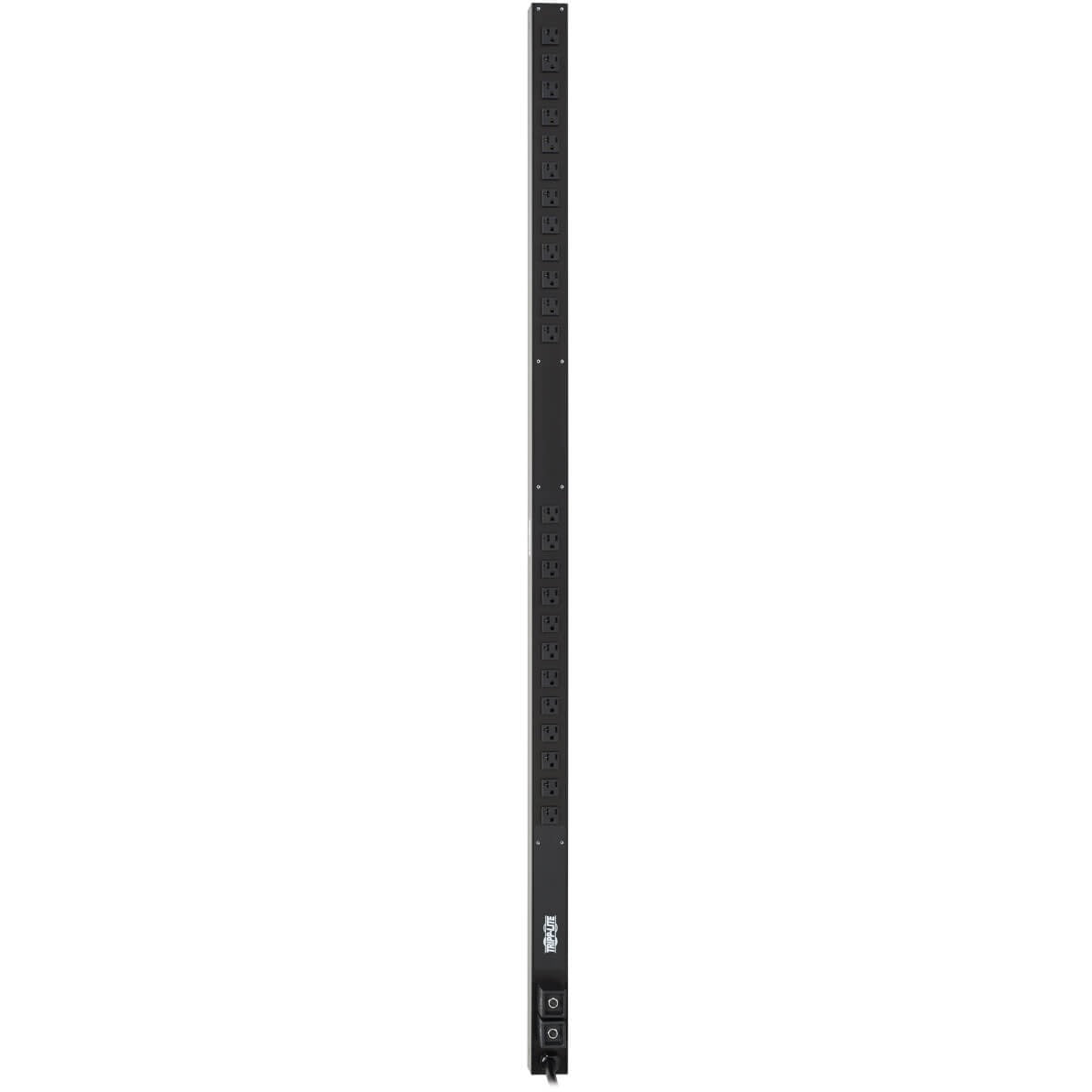 Tripp Lite PDU Basic 24 5-15/20R L5-30P 2.9kW 120V 10ft Cord 63.75in 0U - Basic - NEMA L5-30P - 24 x NEMA 5-15/20R - 120 V AC - 0U - Vertical - Rack-mountable - PDUV30 - eCommerce Business Prime