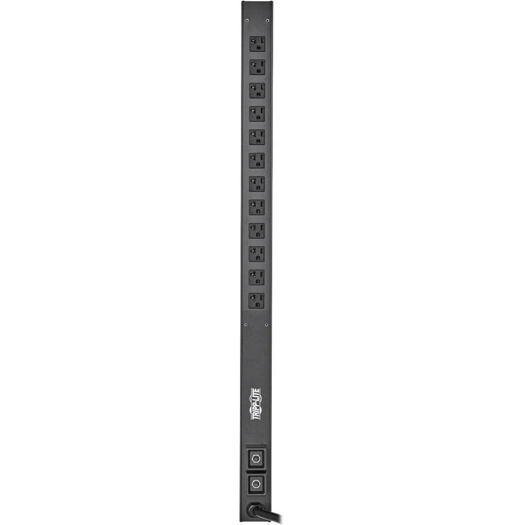Tripp Lite PDU Basic 12 NEMA 5-15/20R L5-30P 2.9kW 120V 10ft Cord 36in 0U - Basic - NEMA L5-30P - 12 x NEMA 5-15/20R - 120 V AC - 0U - Vertical - Rack-mountable - PDUV30-36 - eCommerce Business Prime