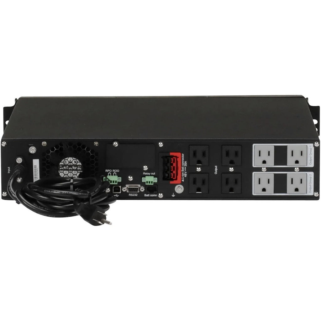 Eaton 9PX Lithium-Ion UPS 1500VA 1350W 120V 9PX On-Line Double-Conversion UPS - 8 NEMA 5-15R Outlets, Network Card Option, USB, RS-232, 2U Rack/Tower - 2U Rack/Tower - 120 V AC Input - 8 x NEMA 5-15R ...  - 9PX1500RT-L - eCommerce Business Prime